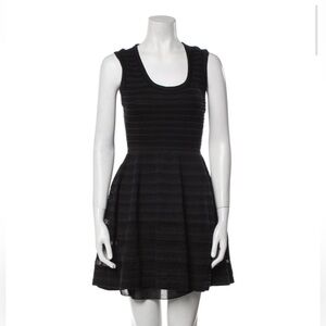 M Missoni Black Fit and Flare Mini Dress Size IT 40
